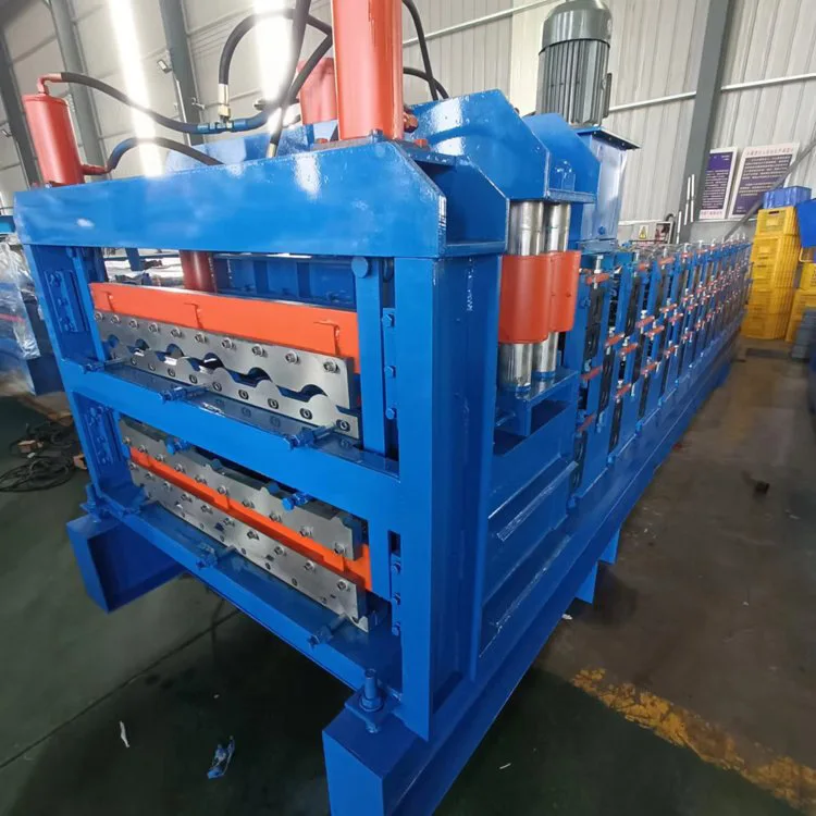 Sheet Wall colorful stone coated metal roof Glazed Tile Making Machine Roof Panel Used Roll Forming Machinery