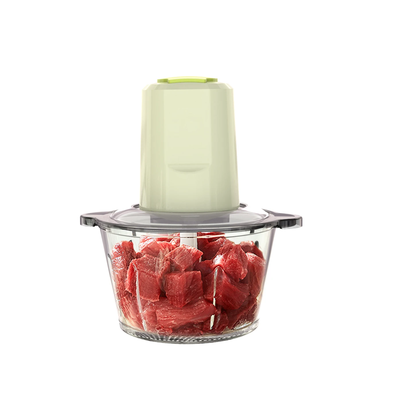 300W 2L Factory Direct Supply Home Electric glass Food Chopper Meat Grinder Chopper For Meat
