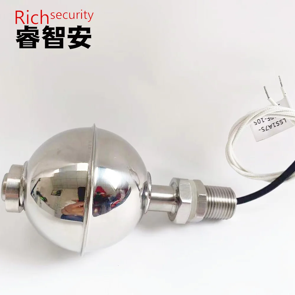 Vertical Installation  Stainless Steel Magnetic Float level Sensors Float Switch Sensor