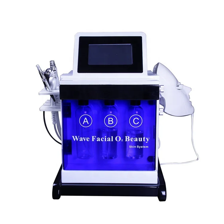2020 New Hot Sales Skin Care Spa Facial Machine with PDT Mask Dermabrasion Diamond Water Aqua Peel Moisturizing Machine