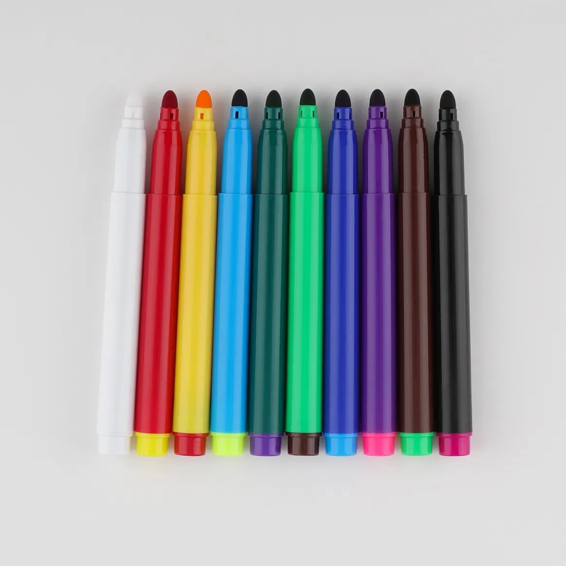 Popular sales 9+1 Colors water color magic changing color marker pens