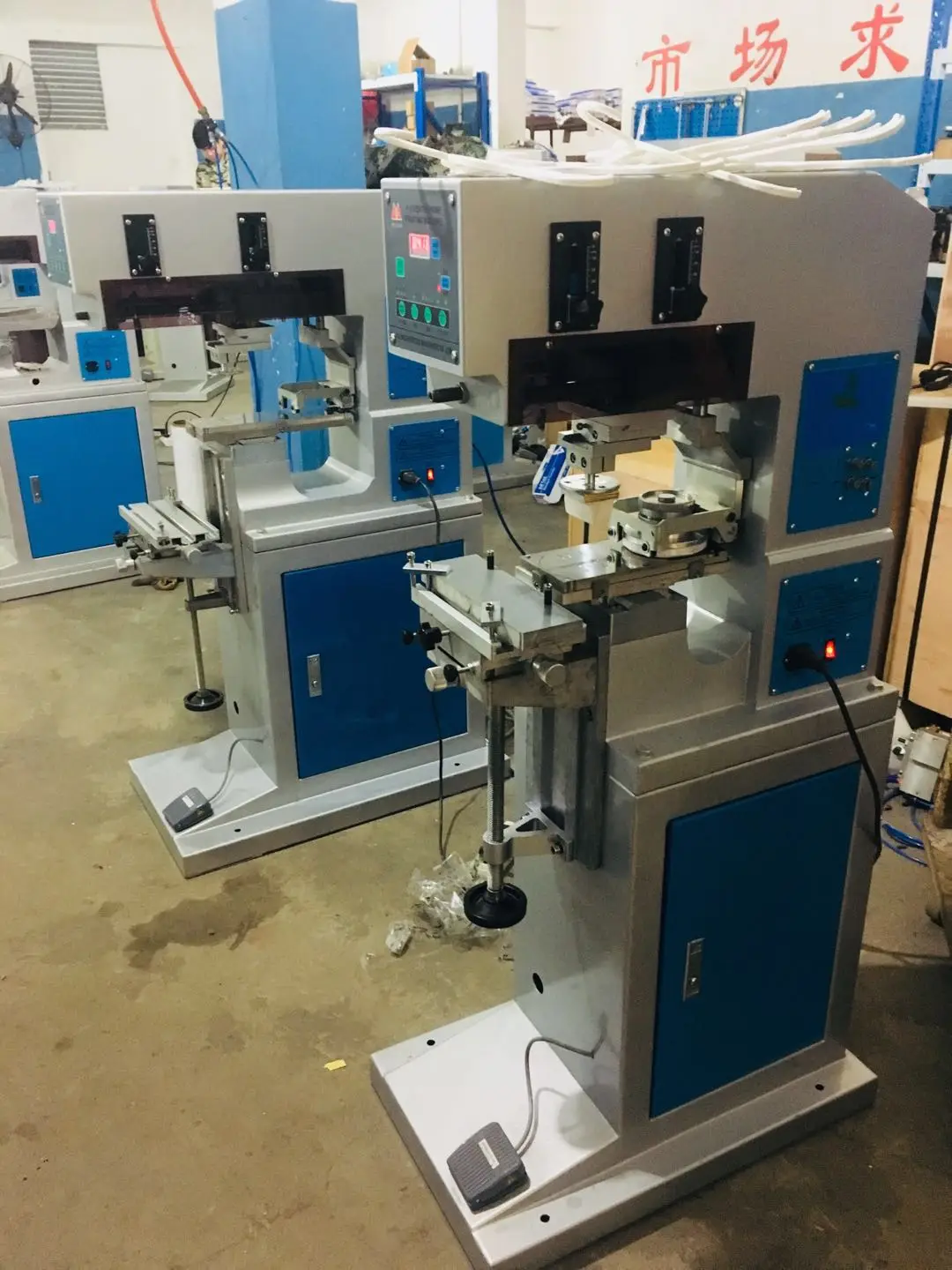 Test reagent shell transfer printing Pad Printer Machine for using