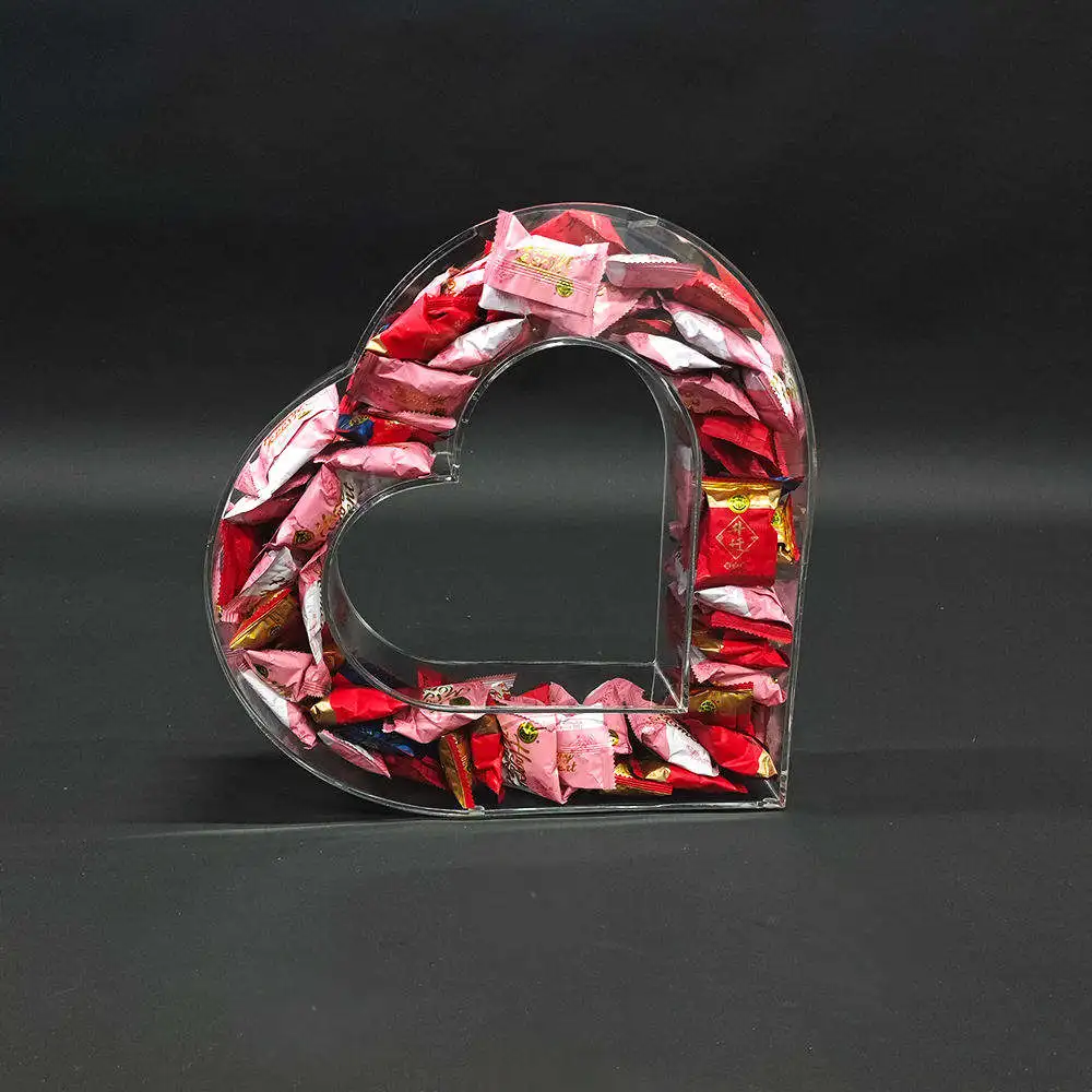 Wholesale Hollow Refillable Acrylic Alphabet Letter 3d Celar Candy Acrylic Fillable Letter