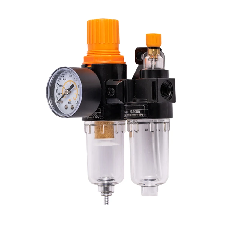 Pneumatic Air Source Treatment Unit Regulator KKZPC AFC2000 Air Pneumatic