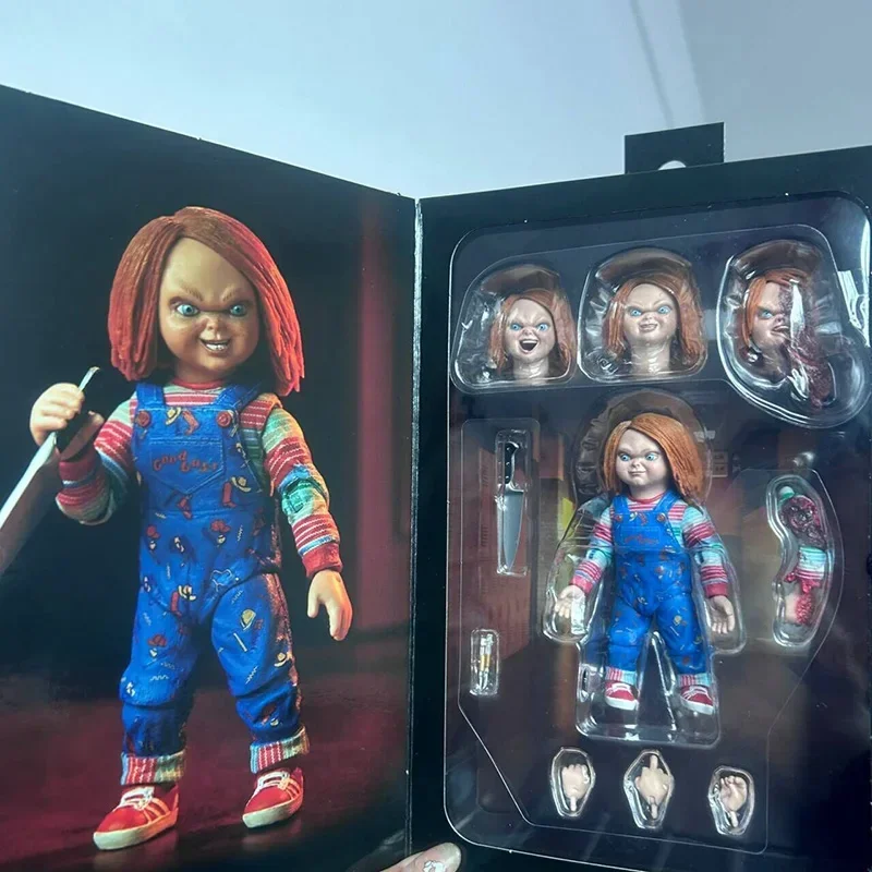NECA Chucky Ko Anime Figurine Statue Model Collectible Birthday Gift Kid Toys Dolls For Kids