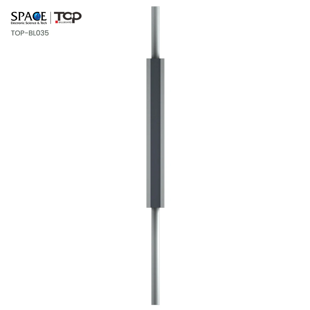 LED Sign Double Side Outdoor Advertise Street Pole Advertising Frame Small Pole Light Box