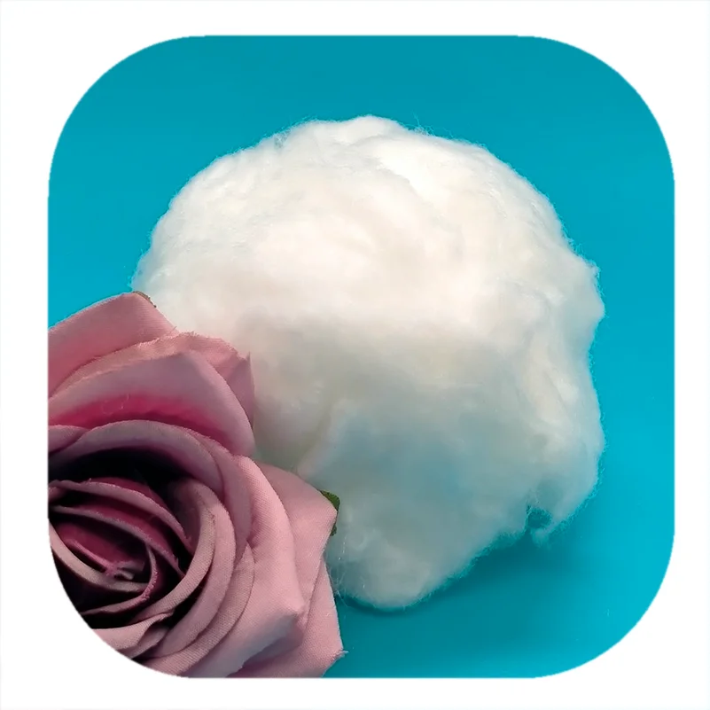 high quality bicomponent fiber 2D PCM PE/PP ES fiber for thermol bonded nonwoven