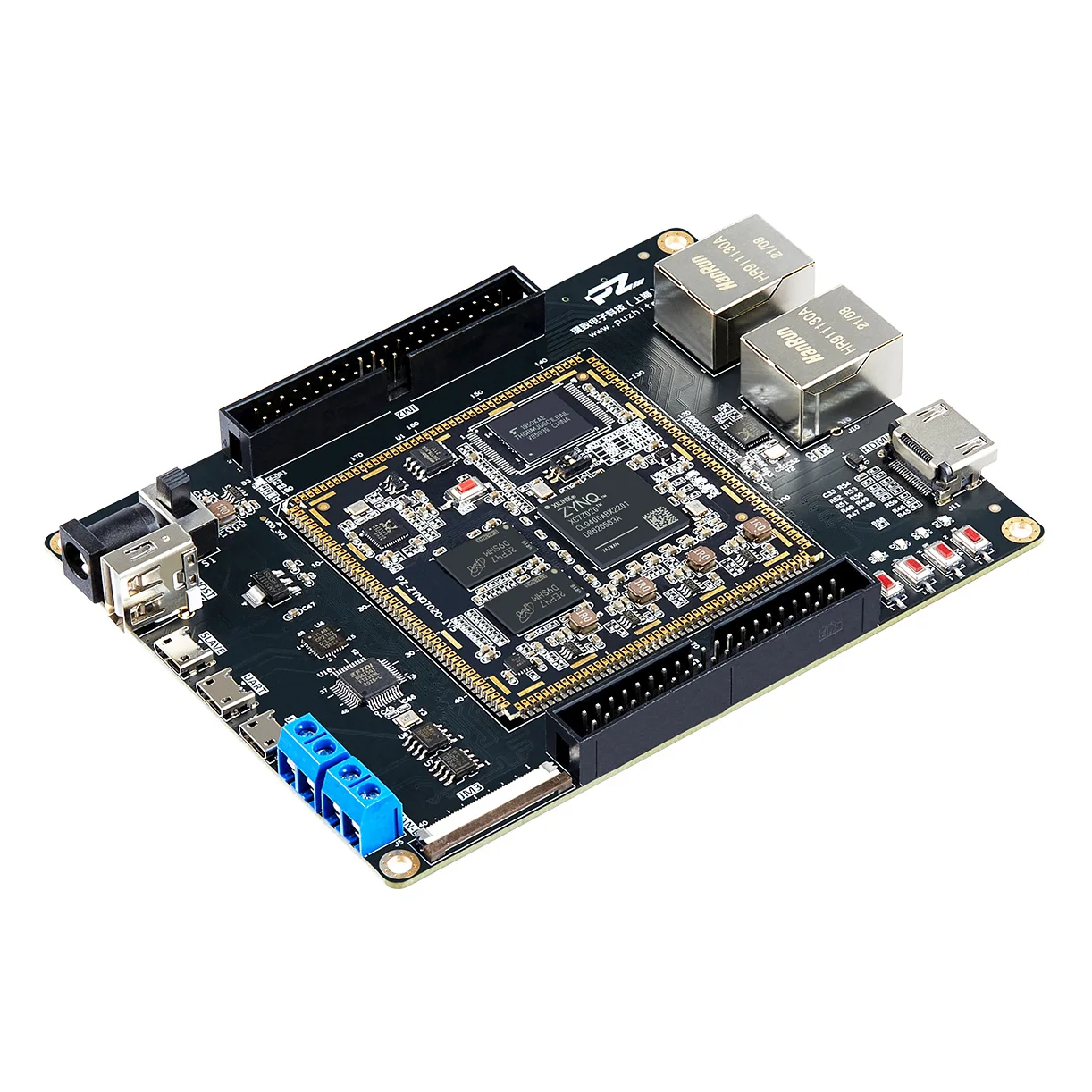 PUZHI 7020 карта: Xilinx SoC ZYNQ 7000 XC7Z020 FPGA макетная плата с отверстием для штампа Gigabit