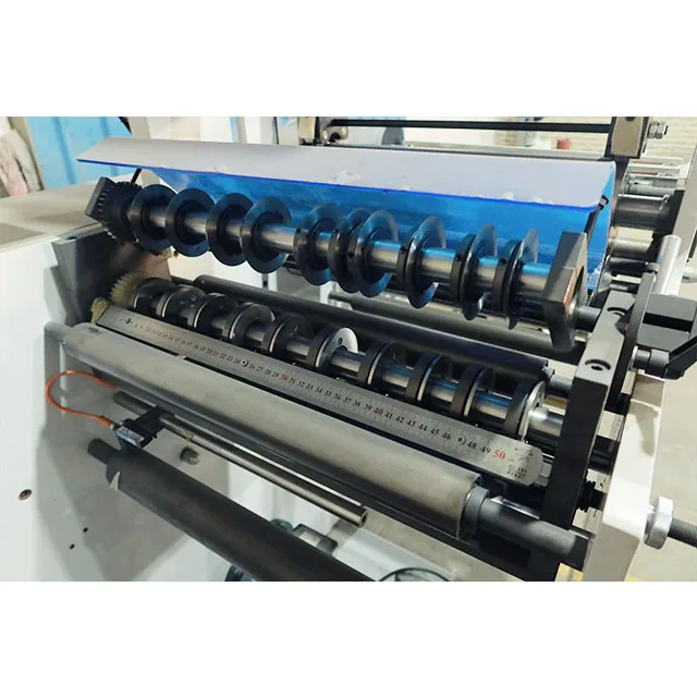 320 Adhesive Label Paper Slitter Mini Slitting Rewinding Machine for Sticker for Labels and Stickers