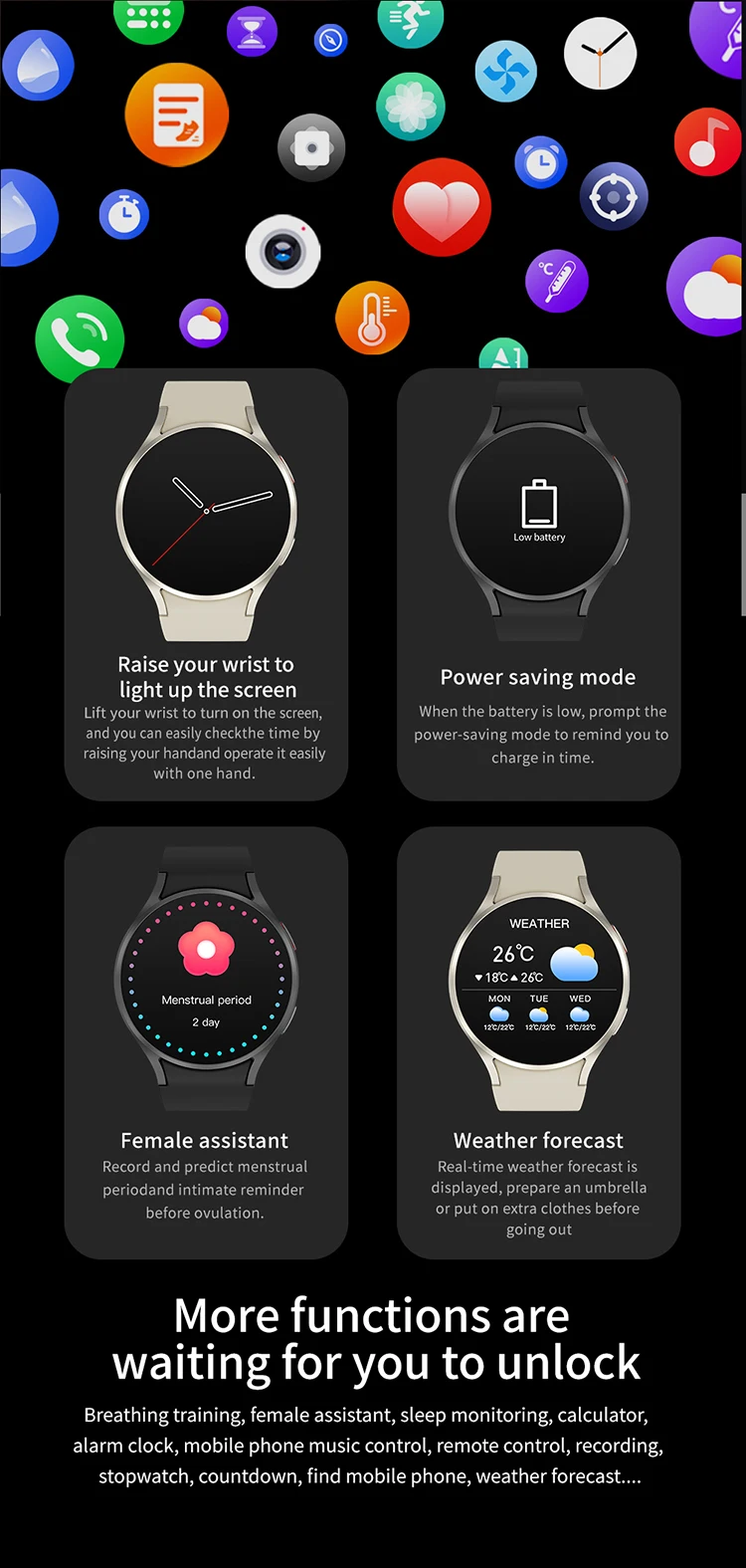 22 M10 smart watch