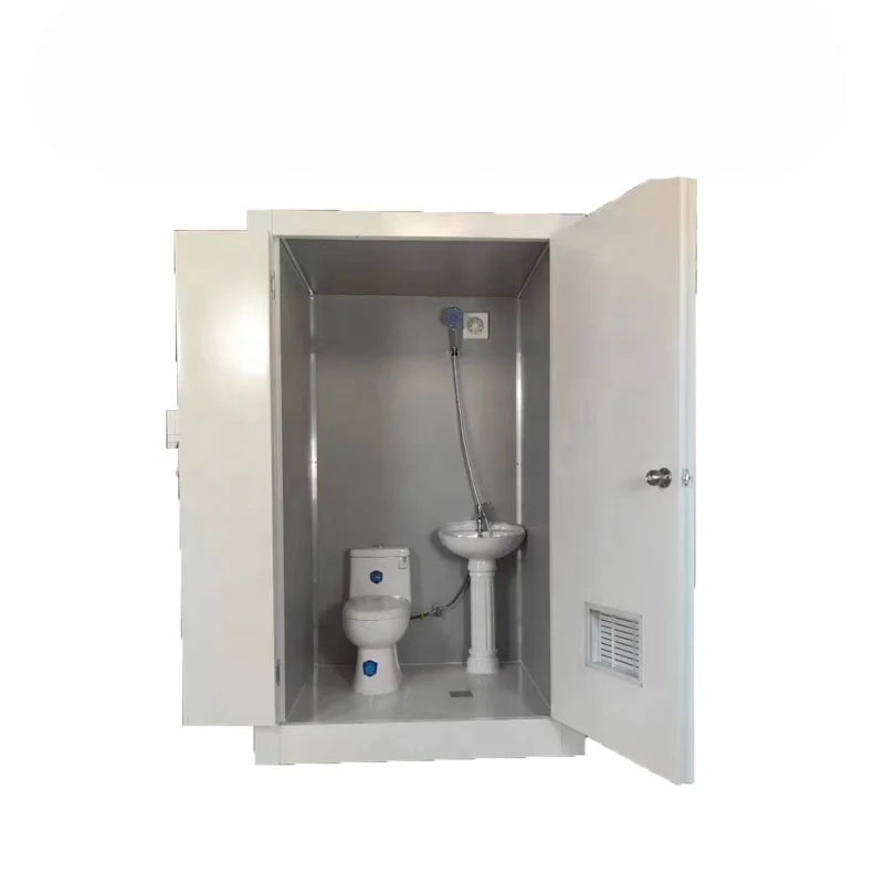 Practical multi-person Public prefab toilet Luxurious portable sanitary bathroom portable mobile toilet shower room