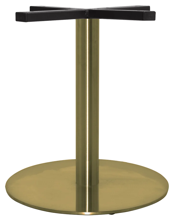 Commercial Furniture Modern Luxury Restaurant Dinner Table Stainless Steel legs base on Sale