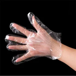 Plastic Transparent Household PE Disposable-Gloves