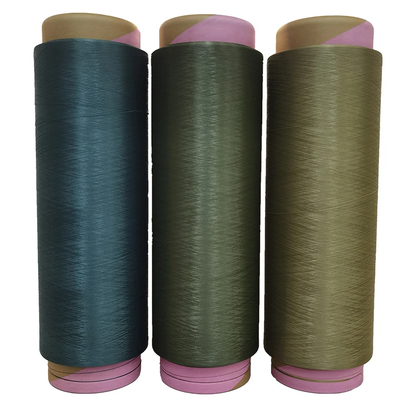 150/72 Factory wholesale pp multifilament yarn dope dyed PP DTY yarn