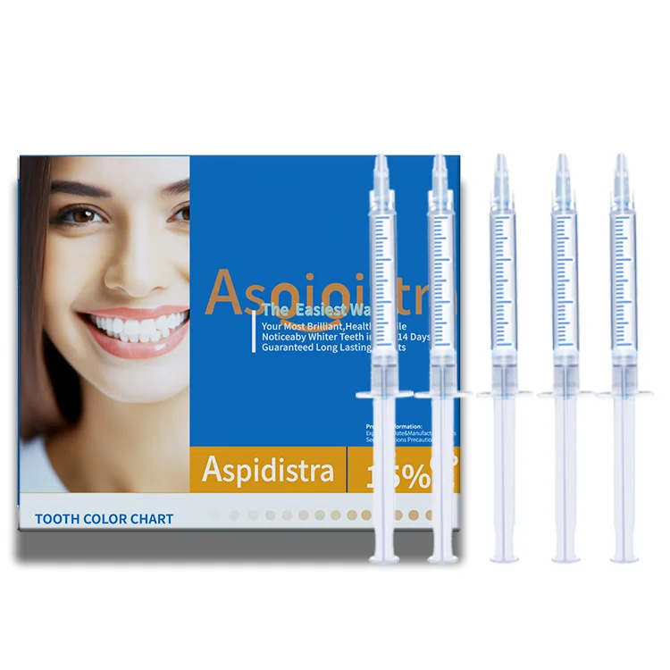 2 Ml Multi-Flavor Non Peroxide 16% 35%CP Carbamide Peroxide For Sensitive Gel Syringes Wireless Teeth Whitening Kit