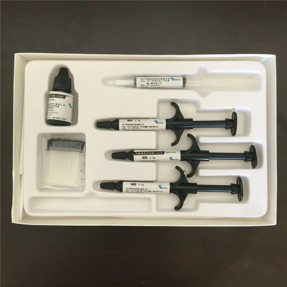 2024 Braces Self Cure Denture Adhesives Dental Adhesive Tip Applicator