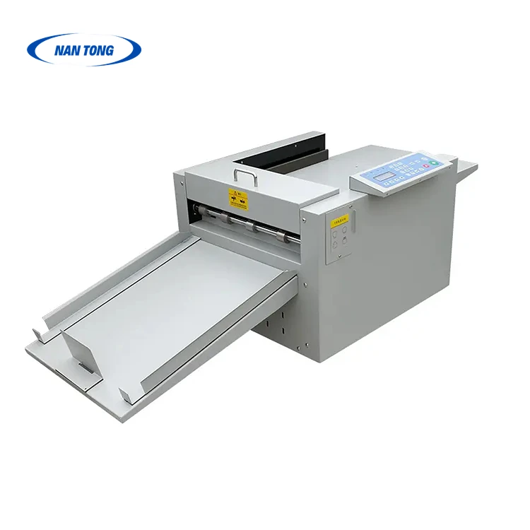 A3/A4 Semi Automatic digital control high speed 2in1 creasing and perforating machine