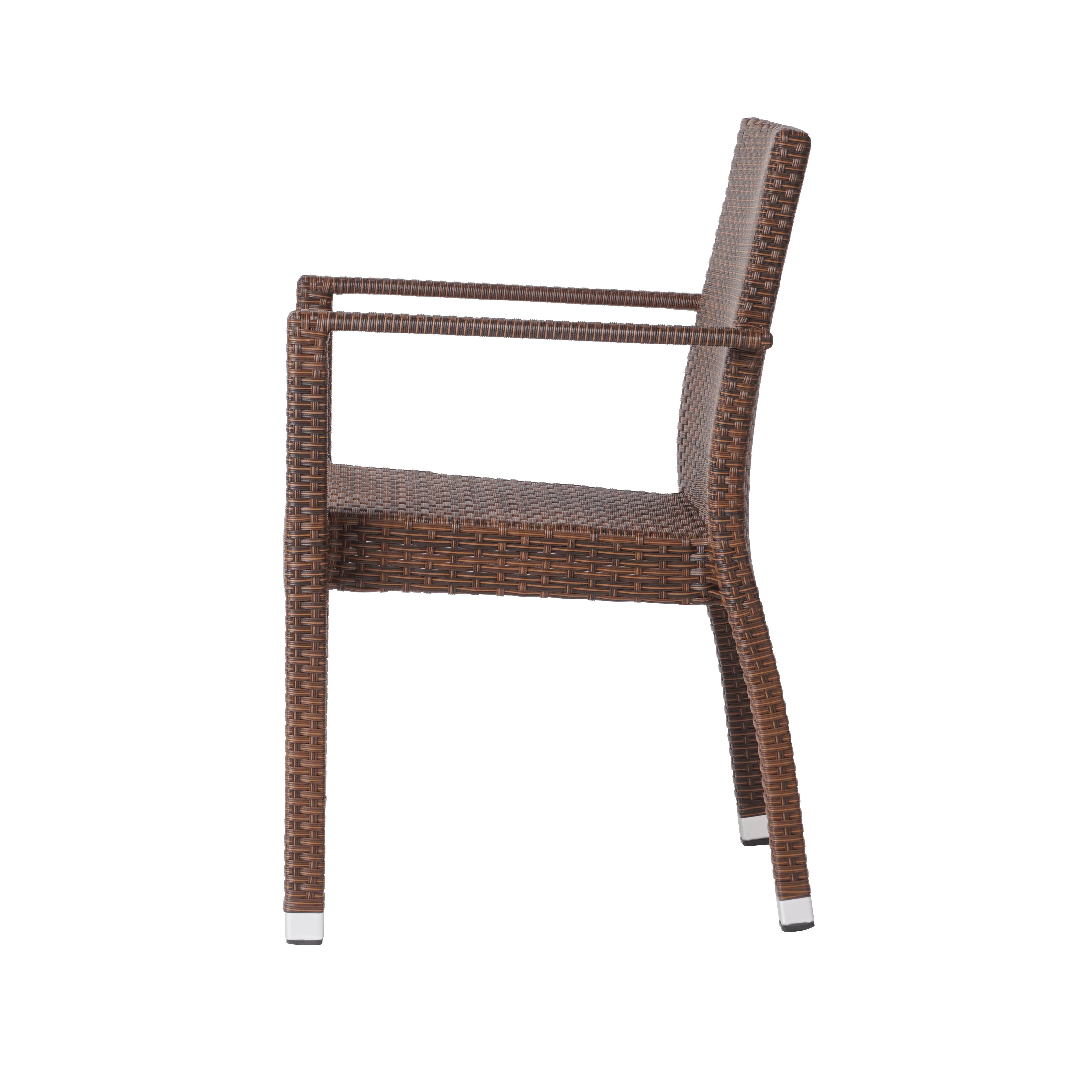 Modern Design Rattan Plastic Chair Outdoor Garden Restaurant Kitchen Home Furniture or Villa Dining Chair