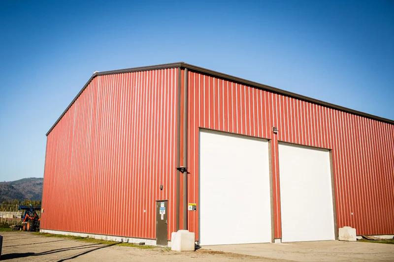 1000 Square Prefabricated Warehouse Building Steel Structure Warehouse Light Factory Warehouse With Free Design