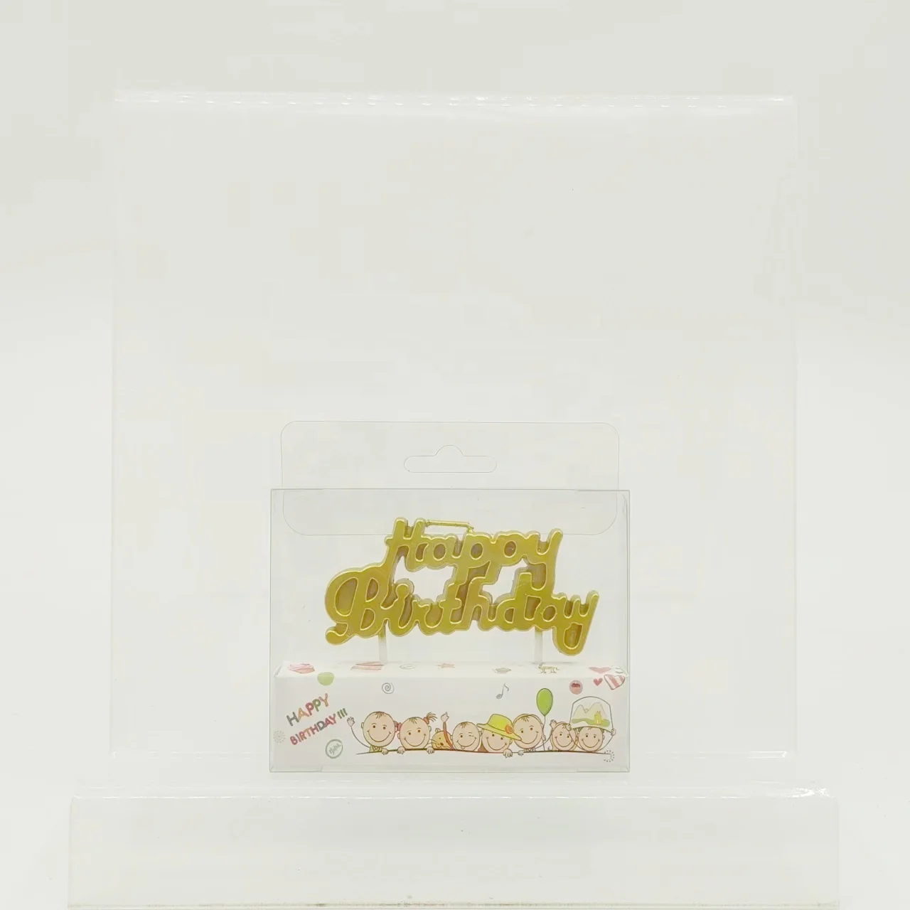 Hot Selling cotton wick molds letter shaped birthday candle for mothers