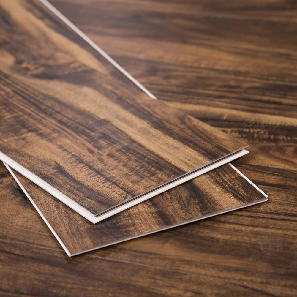 factory wood grain waterproof 4mm 5mm 6mm 7mm 8mm vinyl flooring tile plank quick click lock unilin lock spc flooring