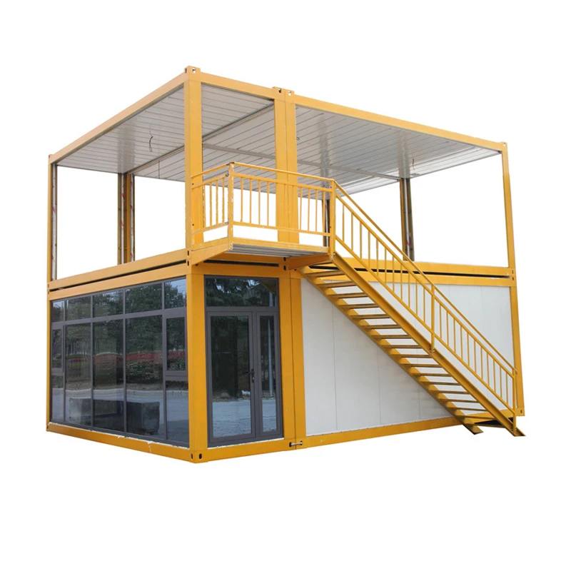 Customized container homes Prefabricated assembled house expandable container moveable house Magic container foldable house