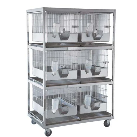 Лабораторное оборудование из нержавеющей стали клетка для разведения экспериментальная кормления кроликов