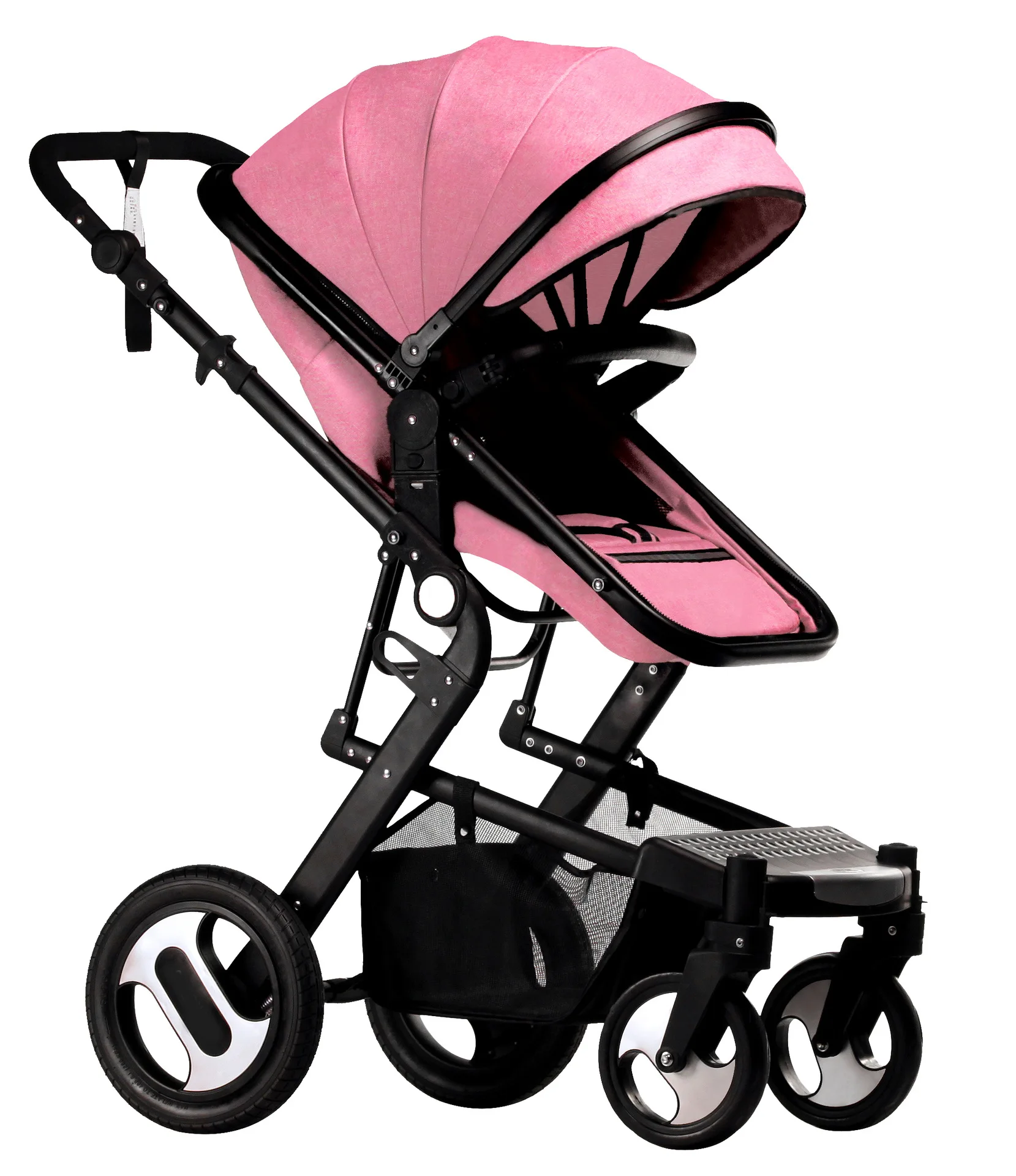 Customized Baby Stroller Rain Cover Travel stroller with two-way seat and four wheels