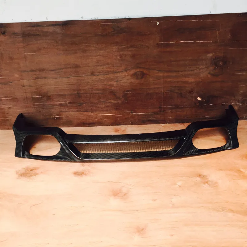 For R35 GTR Zele style carbon fiber rear bumper lip