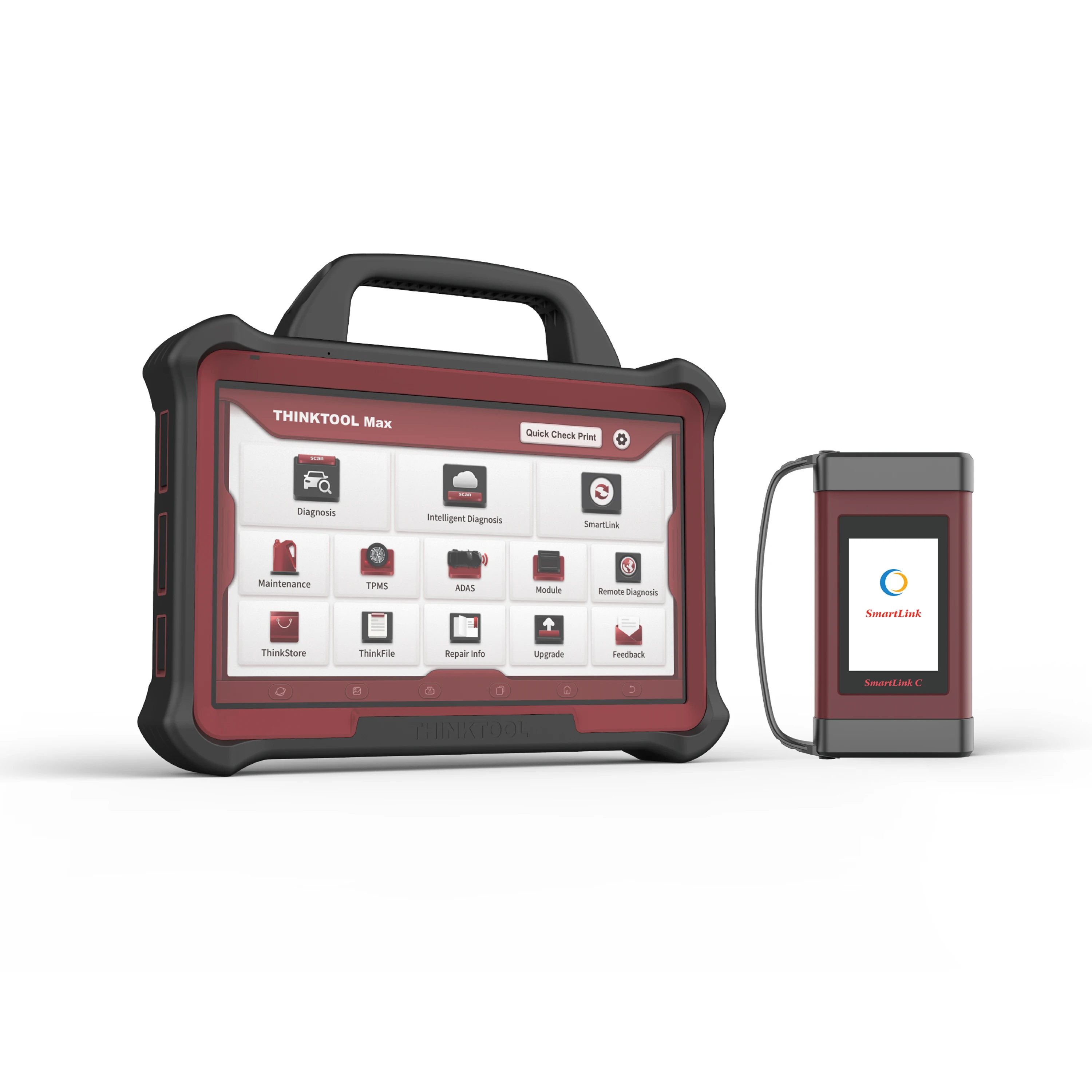 THINKTOOL MAX Top-1 seller passenger and commercial diagnostic scanner 13.3-inch android system with 256g storage J2534