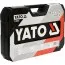 YATO YT-38901 ручные инструменты, торцевой ключ, набор инструментов для технического обслуживания инженера, комплексный набор торцевых ключей 1/4 дюйма, 1/2 дюйма, 122 шт.