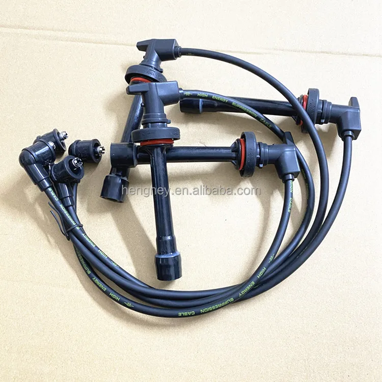 Hengney Brand new 22440-2J210 224402J210 For Nissan 350Z 370Z Ignition Coil Rubber Boot Spark Plug Wire Set
