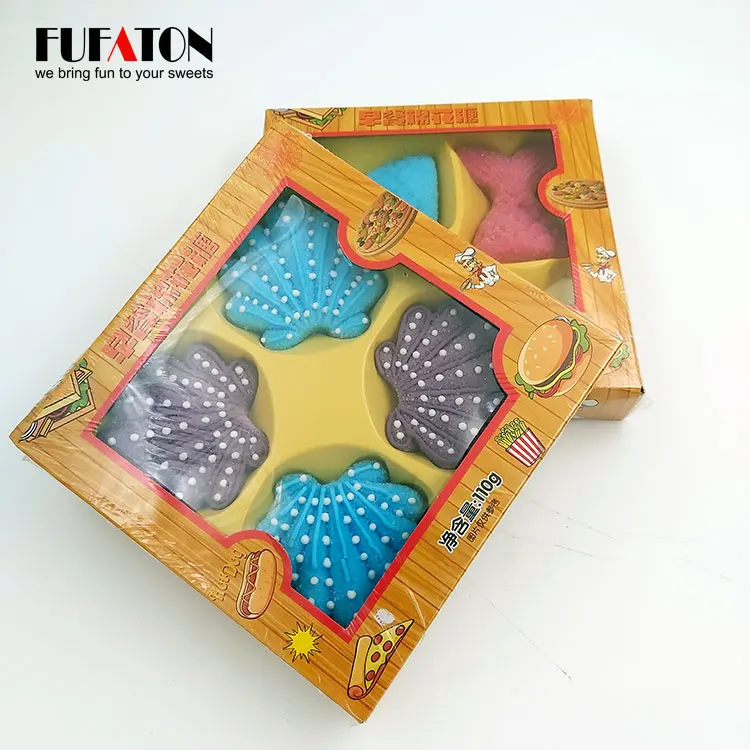 Hot Sell fruit flavored marshmallow confectionery boxes