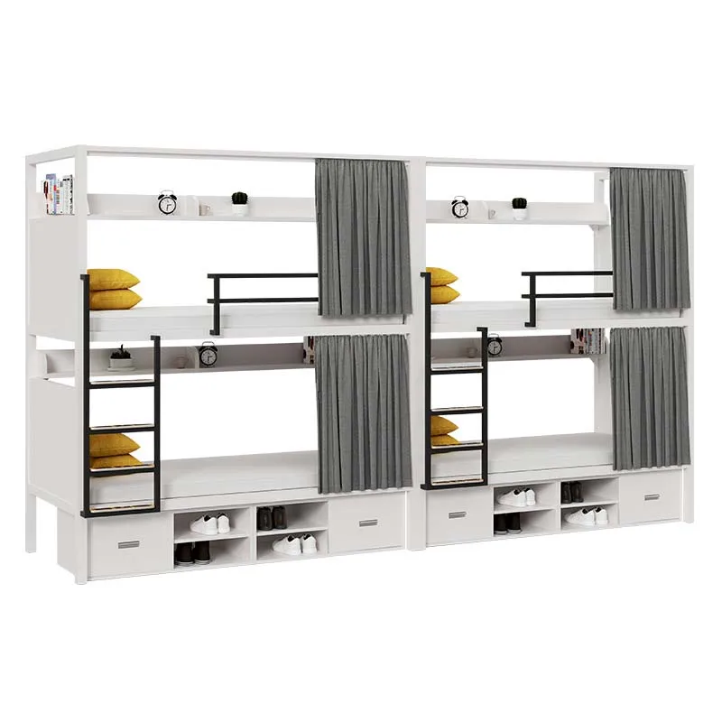 2024 Space capsule hotel bunk beds sleep hostel bunk bed box capsule bed sleeping pods