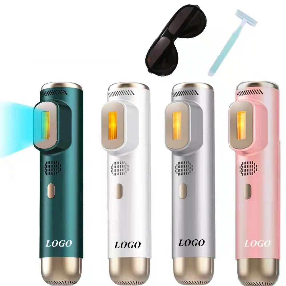 2021 Permanent Ice Cooling Remove Hair Skin Rejuvenation Ipl Laser Hair Removal For Home Handset Painless Hair Remover Device