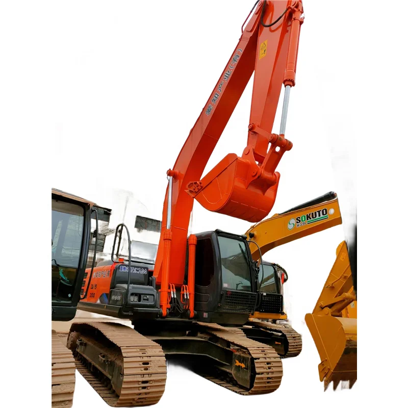 Оригинальный японский гусеничный экскаватор Hitachi zx200 zx200-3g zx200-5g 20-тонный гидравлический земляные экскаваторы для продажи