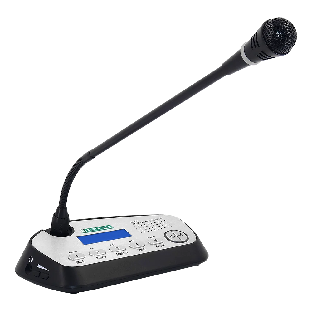 Bulit-in Speaker Digital conference system Desktop Microphone for Meeting Room