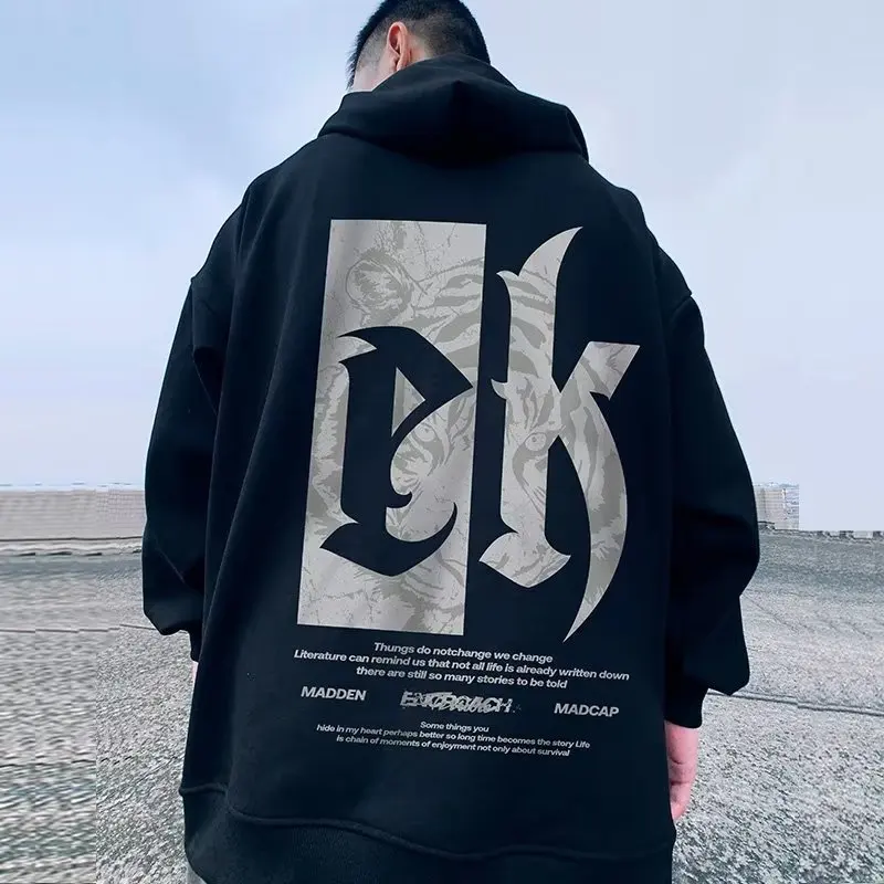 Full Zip Up Hoodie French Terry Heavy 100% Cotton Custom Hoodies With Zipper Black Full Zip Hoodie