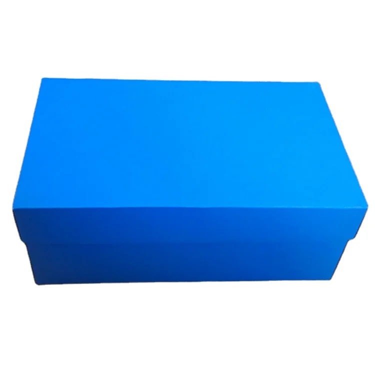 Y91 Spot wholesale blank folding empty shoe box custom printed reusable corrugated white black paper shoe box