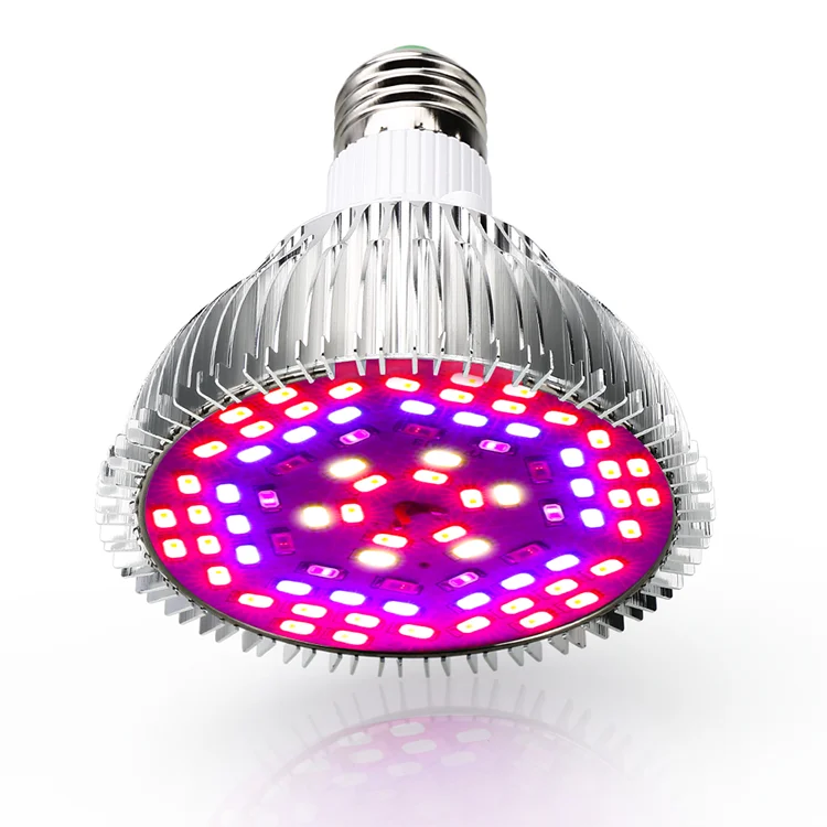 SINJIA 50W Led Grow Light E27 Grow Light Bulb Spectrum IR UV For Plants Veg and Bloom