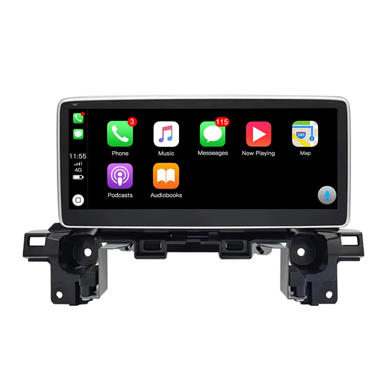 10.25 inch Android 10 Screen Car Radio Dvd Player GPS Navigation for Mazda CX-5/CX-8 2016-2021 With WIFI BT Carplay Audio Player