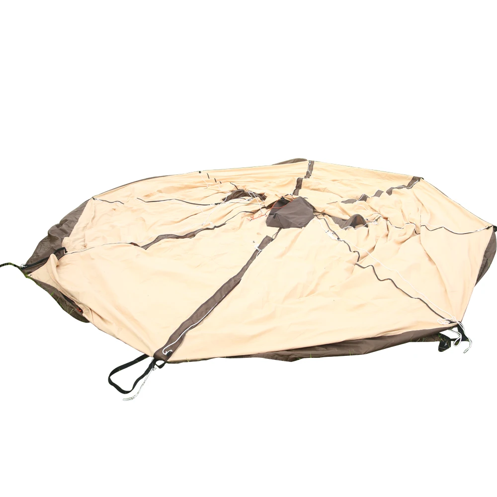 wholesale outdoor waterproof canvas teepee / tenda camping / luxury resort tent