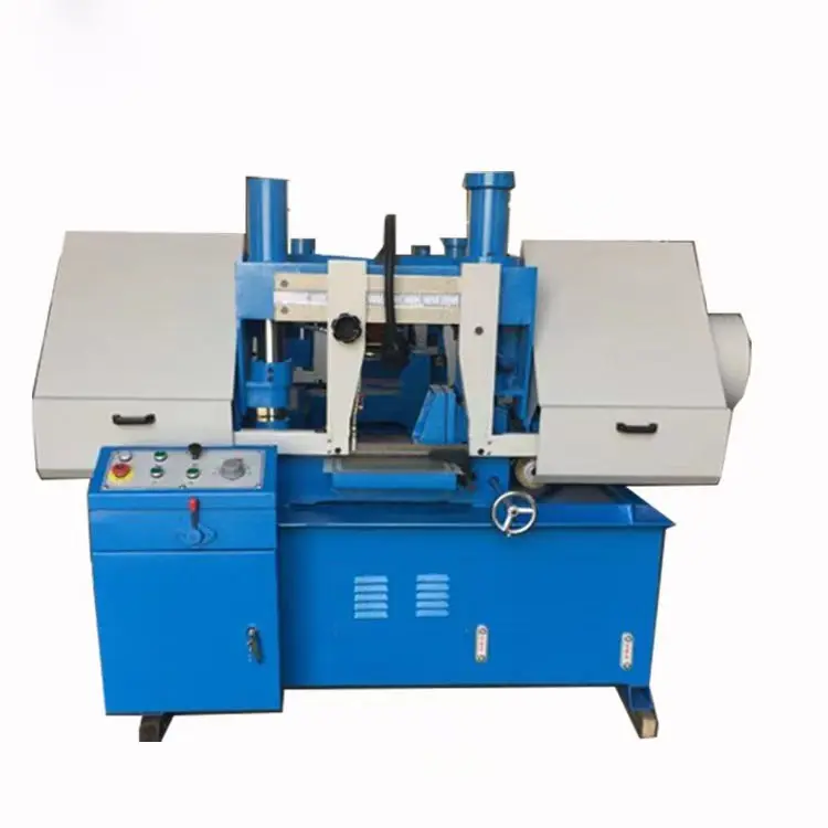 Sawing machine manufacturer supplies GB4220 full-automatic CNC sawing machine with automatic feeding and no manual operation