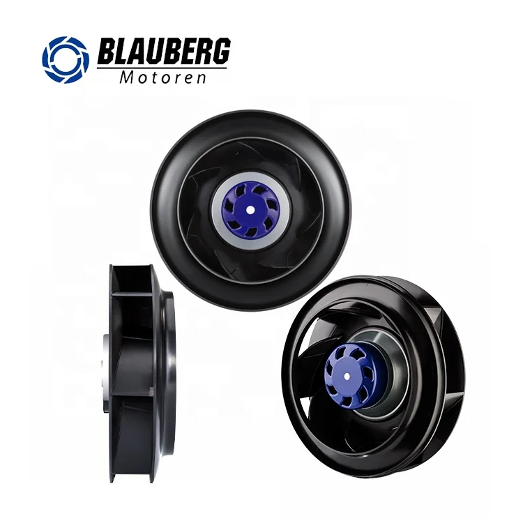 Blauberg High Efficiency 133mm Diameter Silent Sirocco Ec Centrifugal Fan
