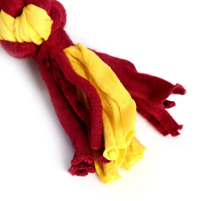 Toughness Colorful Pet Molar Toy Cotton Rope Knot Dog Toy