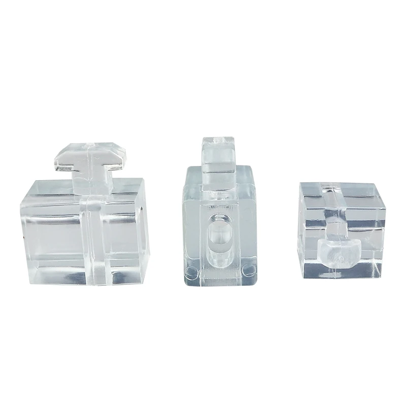 Interval Connection Block Industrial Aluminum Profile Accessories Transparent Rubber Granules 2020/3030/4040/4545 Plastic Block