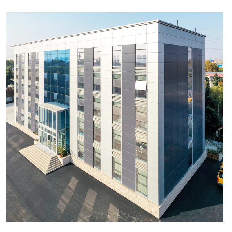 Строительная стальная рама, Неокрашенная занавеска, современная городская недвижимости, Высокие Офисные/жилые здания