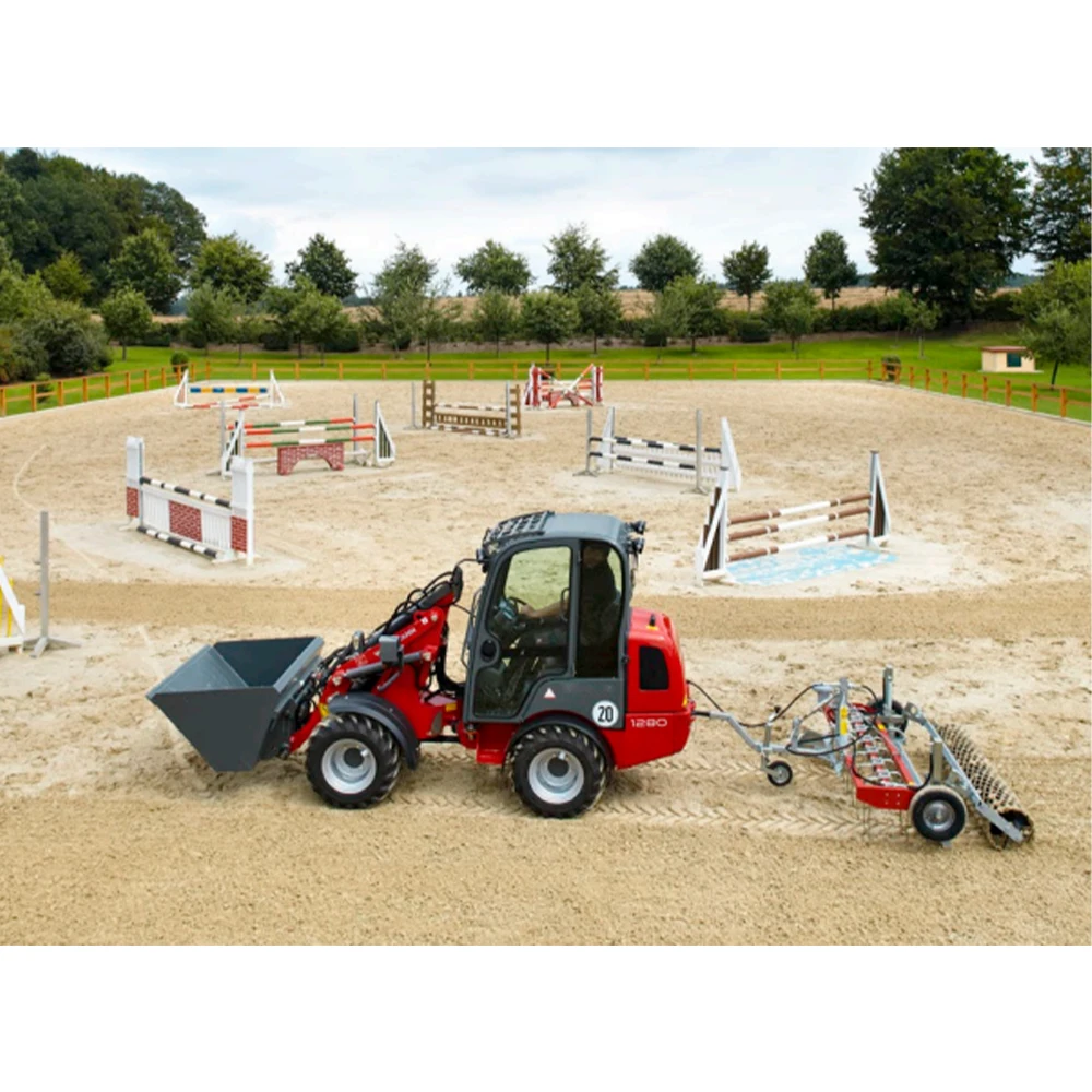 2.5ton Wheel Front Loader Frame Work Diesel 4x4 Compact Tractor Front Mini Wheel Loaders For Sale