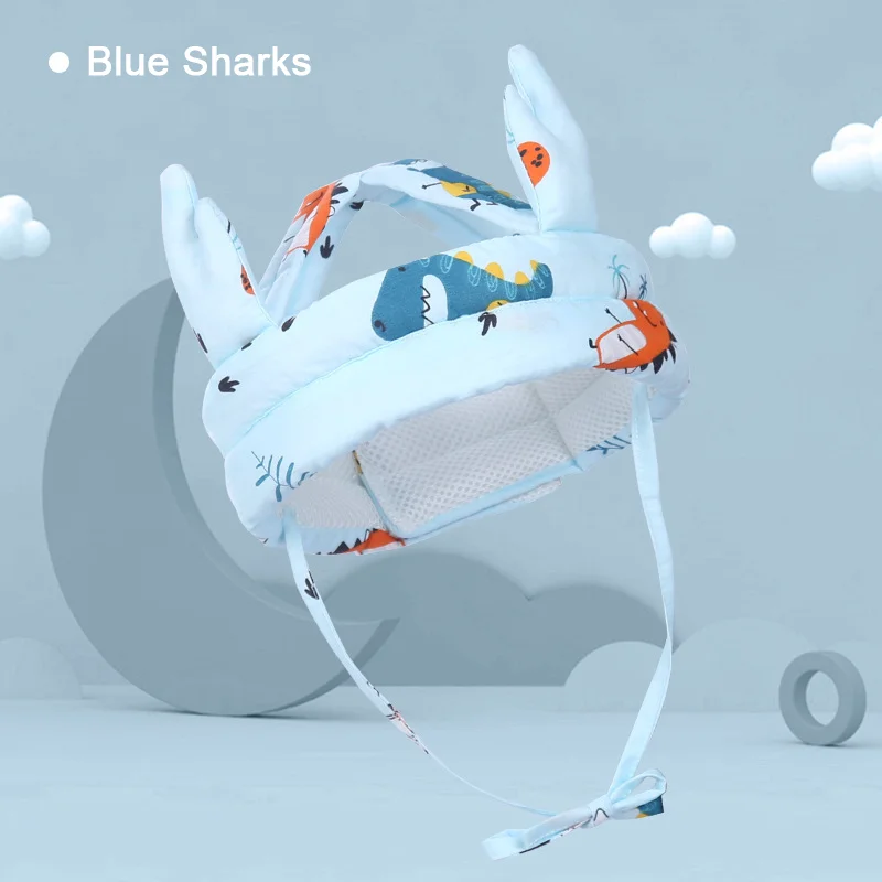 Upgrade New Generation Spring Summer Cotton Breathable Soft Baby Sleep Helmet Baby Helmet