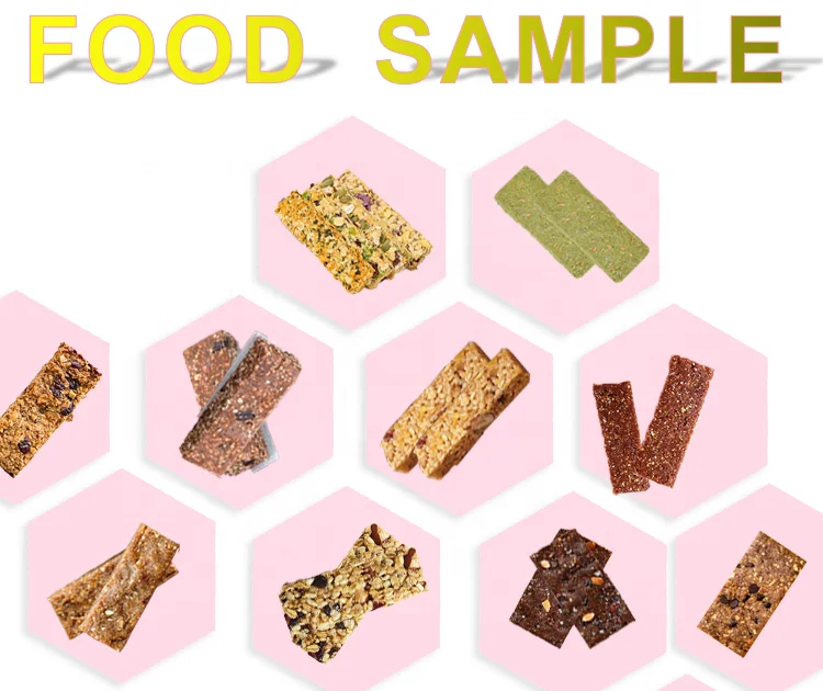 Sonya Crispy Peanut Candy Cereal Granola Bar Maker Cutting Making Machine